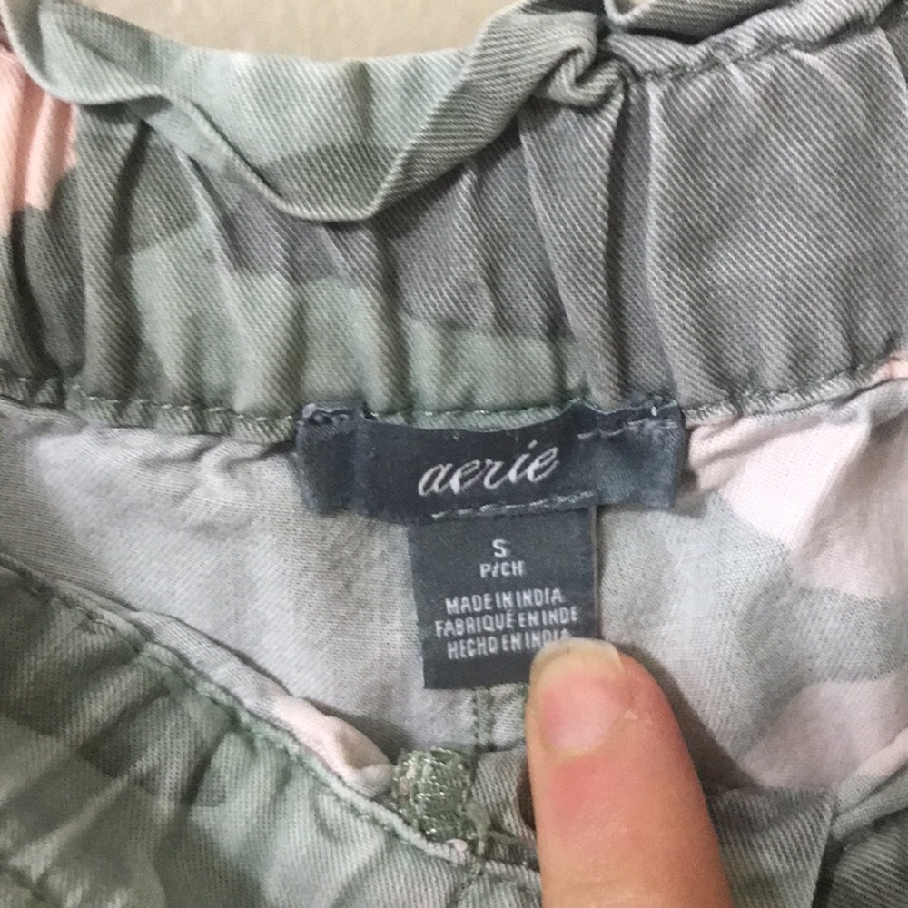 Aerie Soft Lounge Camo Shorts - Picture 2 of 3